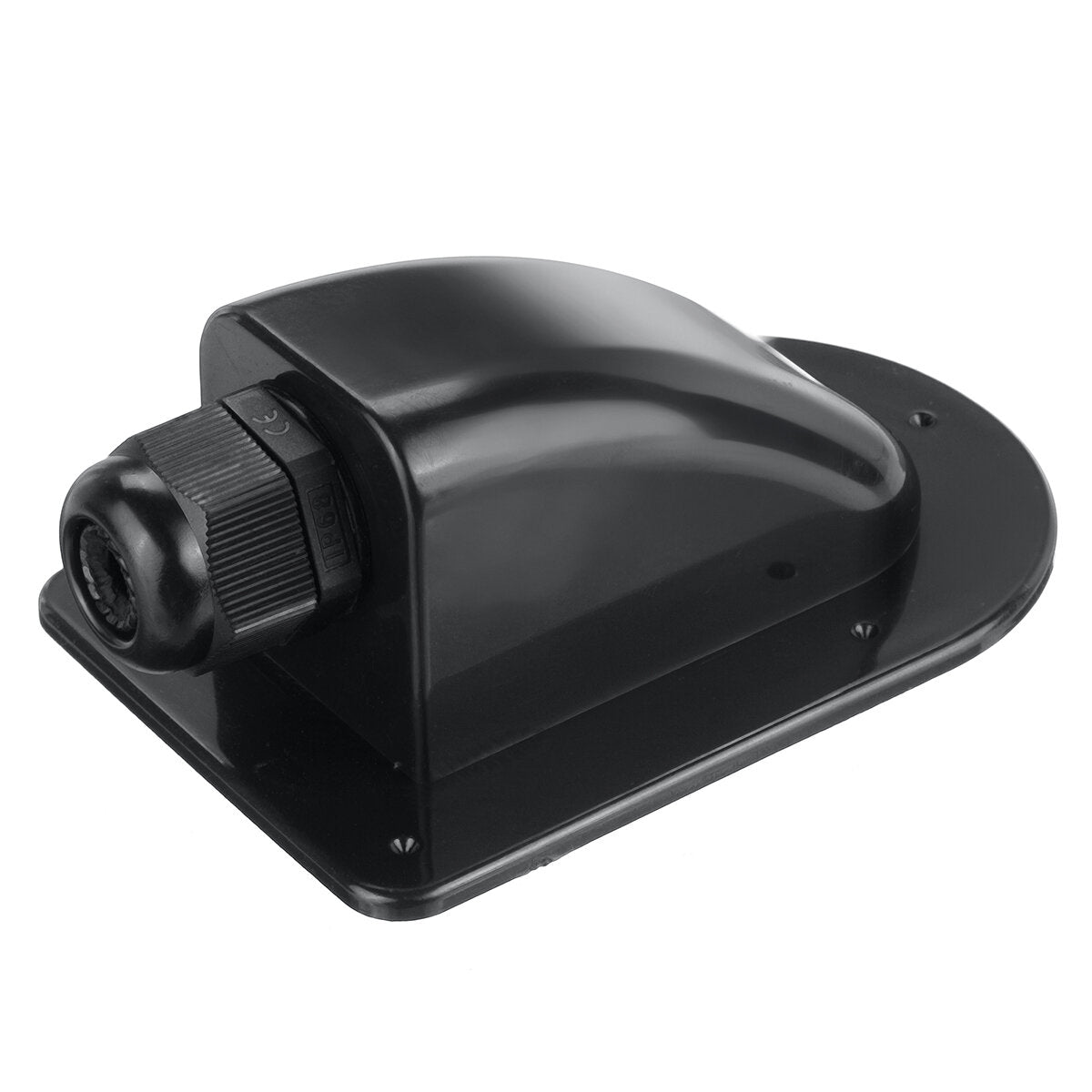 Solar Single Cable Entry Gland Box Curved Connector Waterproof For RV Campervan oat Vehicle Roof Mount