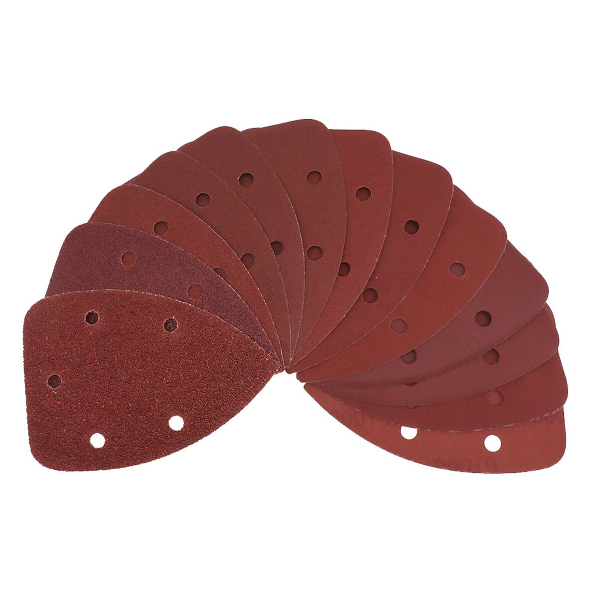 10pcs Sanding Sheets Sanding Discs Sandpaper Pads Triangle Grinding Tool
