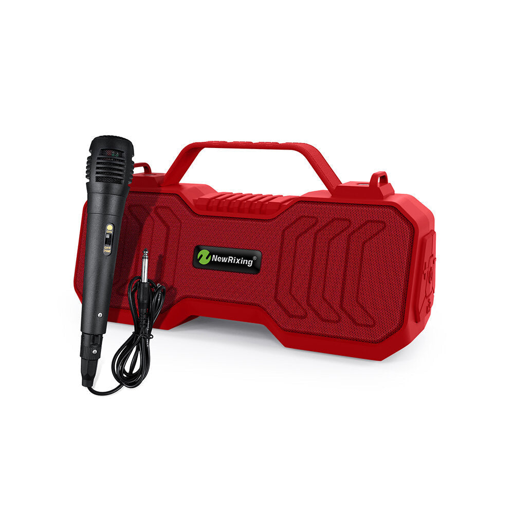 With Extemal Microphone Wireless Bluetooth Speaker Portable TWS Dual Machine in Parallel Mini Vard Subwoofer Rechargeable