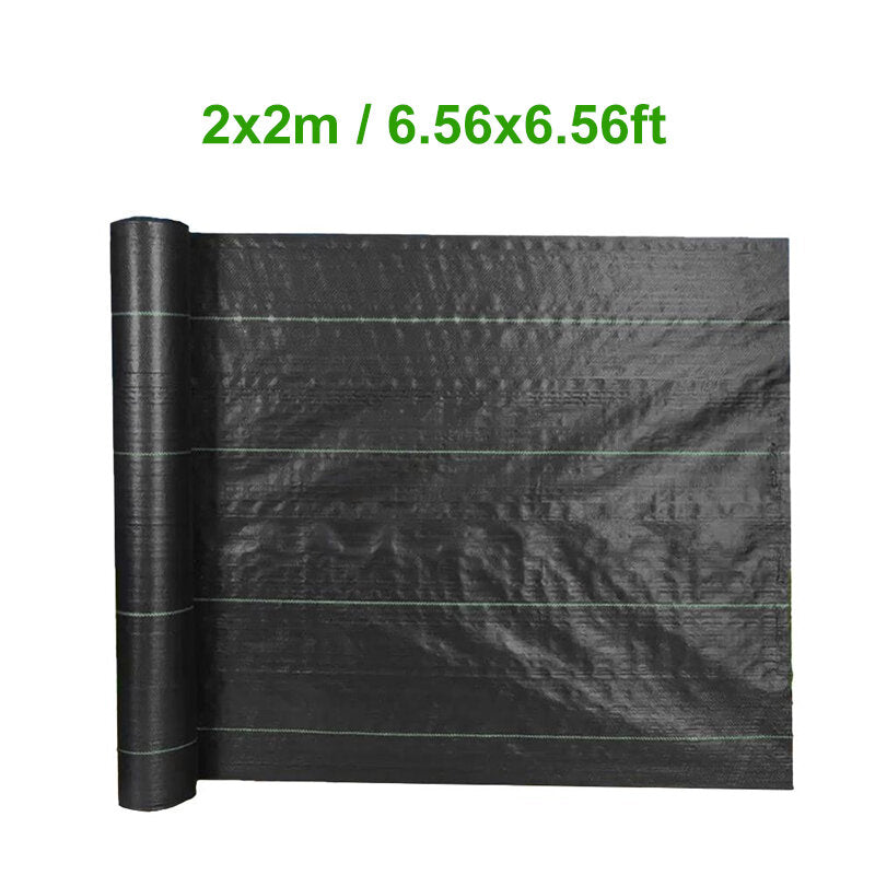 Weed Control Fabric Barrier Landscape Blocker Earthmat Ground Cover