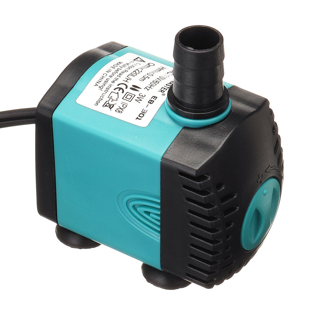 110V Ultra-Quiet Submersible Water Fountain Pump Filter Fish Pond Aquarium Water Pump Tank Fountain