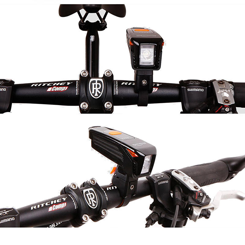 300LM USB Rechargeable Bike Light Xp-G2 LED Bicycle Headlight Anti Glare Light