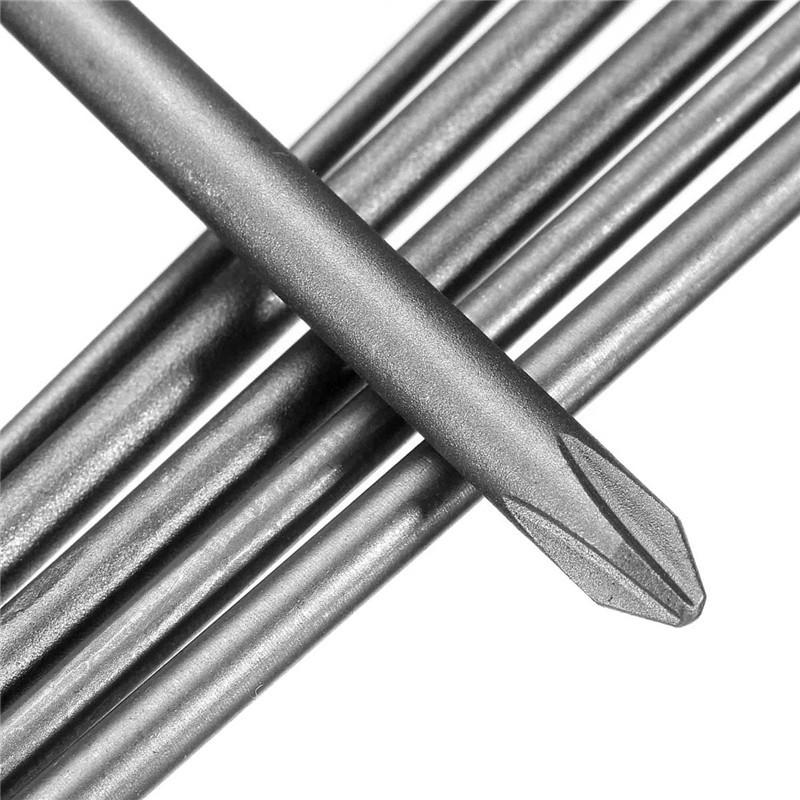 6pcs 150mm Screwdriver Bit 1/4 Inch Magnetic Long Hex Cross Head Screwdriver Bit Set