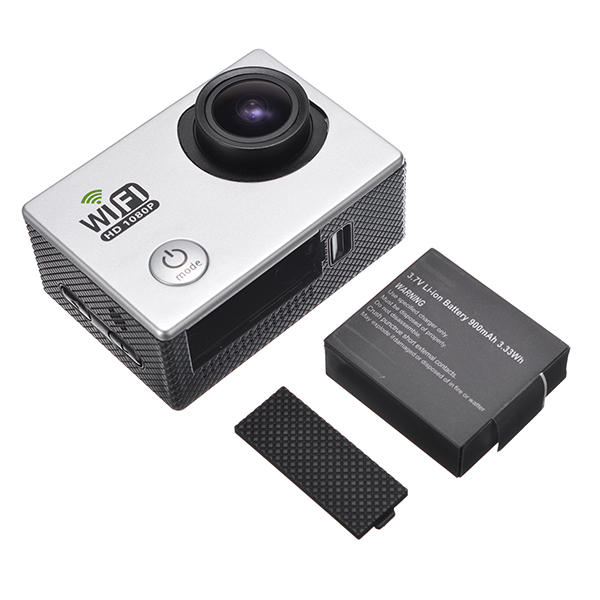 Wifi Car DVR Sports Camera 1080P Waterproof 2.0 Inch LCD