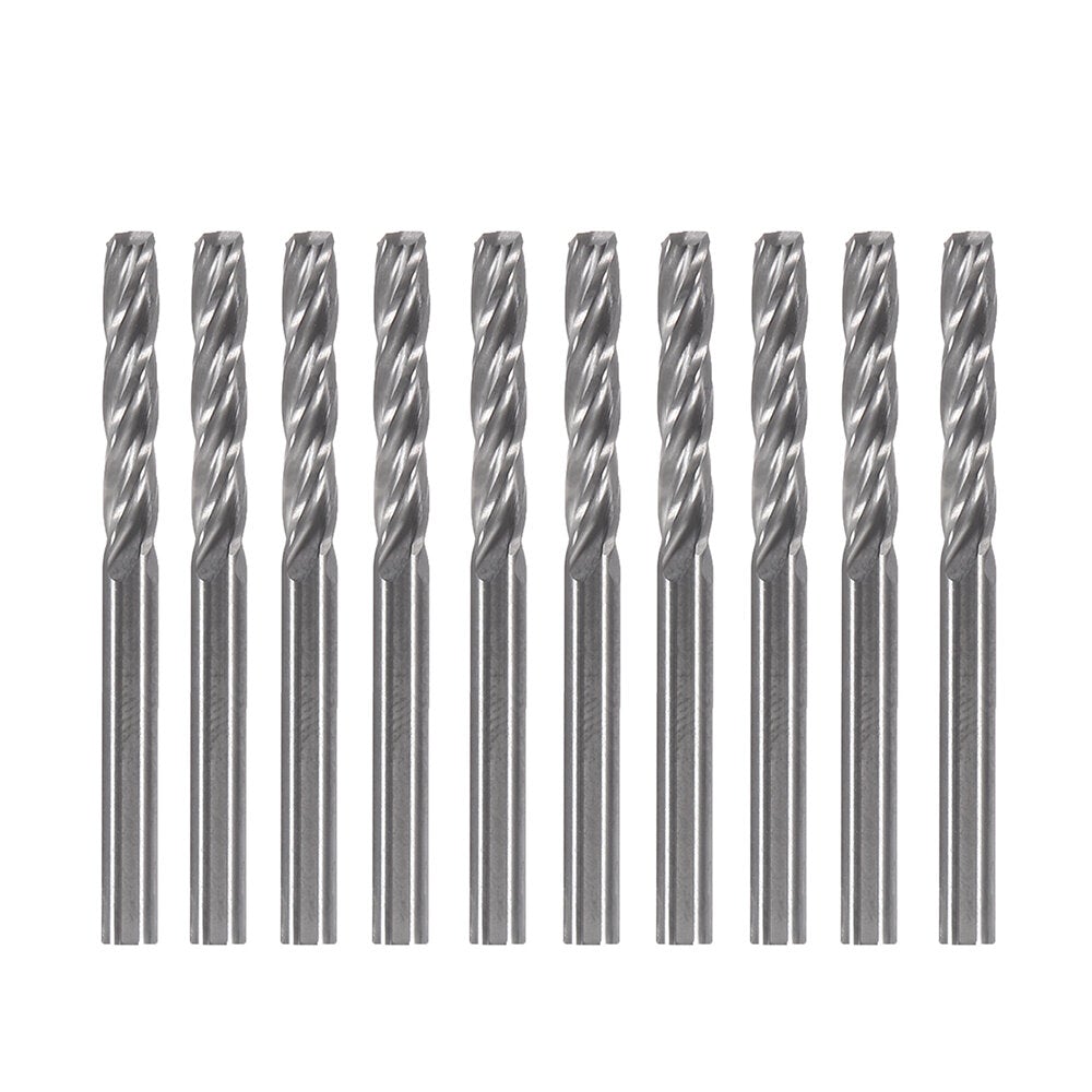 10pcs 4 Flutes 3.175*17mm Milling Cutter Carbide End Mill CNC Cutting Tool