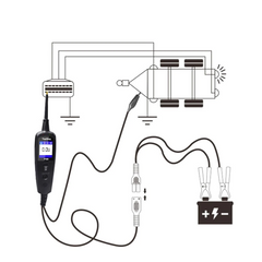 Automotive Electrical Circuit System Tester for Cars and Trucks 0V - 70V