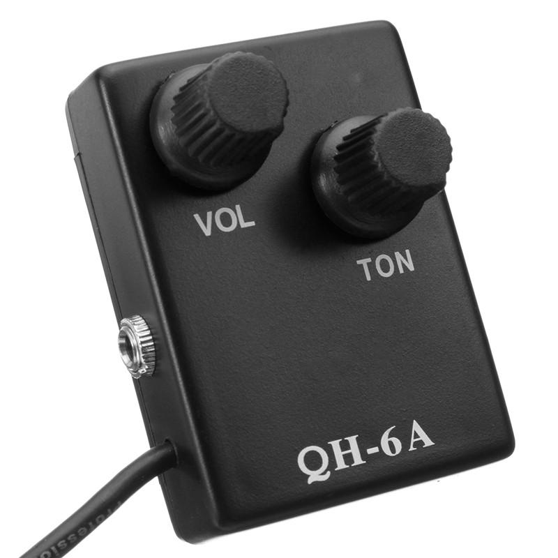 Sound Hole Magnetic Preamp EQ Equalizer Tuner Pickup for Acoustic Guitar