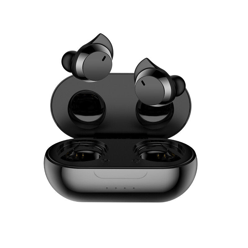 TWS Touch Control Bluetooth 5.0 In-ear Earphone Stereo DSP Noise Cancelling Earbuds with HD Mic Charging Case