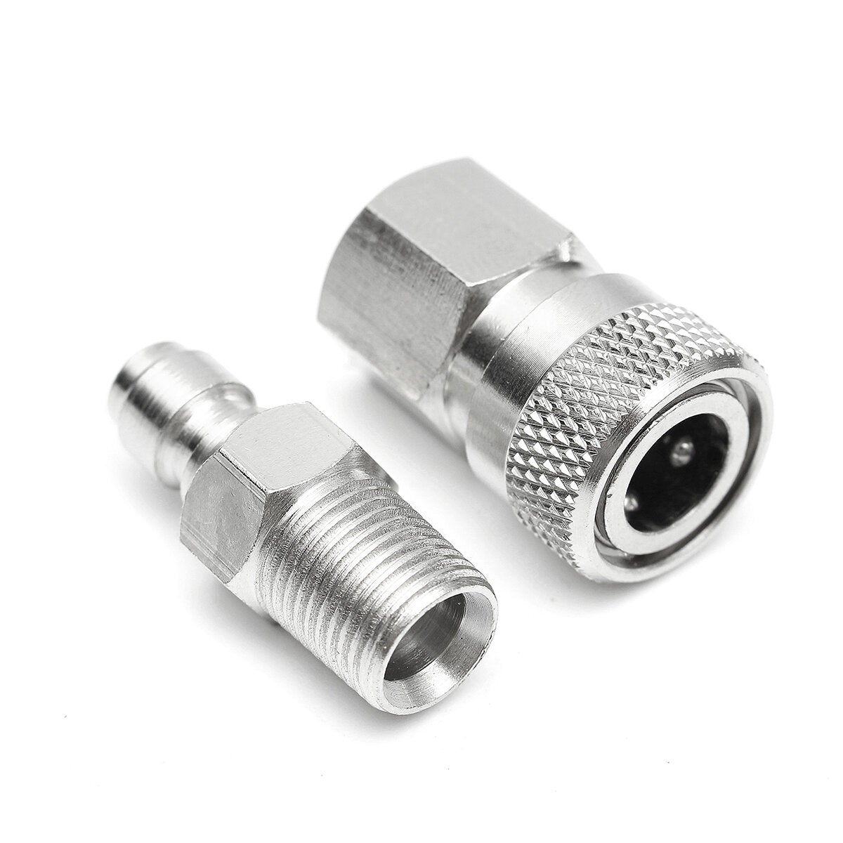 PCP 8mm Male and Female Hexagonal Quick Release Disconnect Coupler Fitting Plug Connector