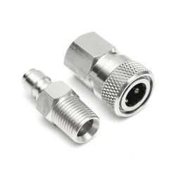 PCP 8mm Male and Female Hexagonal Quick Release Disconnect Coupler Fitting Plug Connector