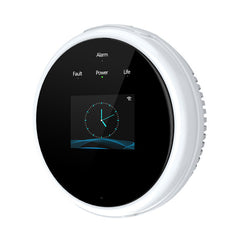Smart WIFI Gas Detector LCD Displays Smoke Combustible Gas Sensor Alarm Voice Prompt Home Security Accessories