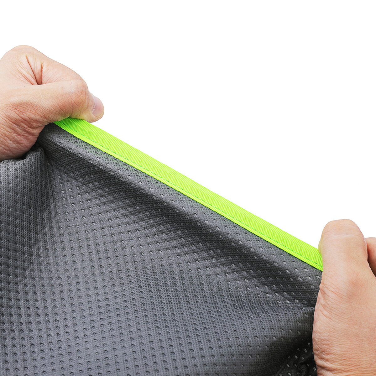 Cover Universal Non-woven Fabric for Caravan Trailer Towing Hitch Waterproof Breathable with Straps and Fluorescent Strips