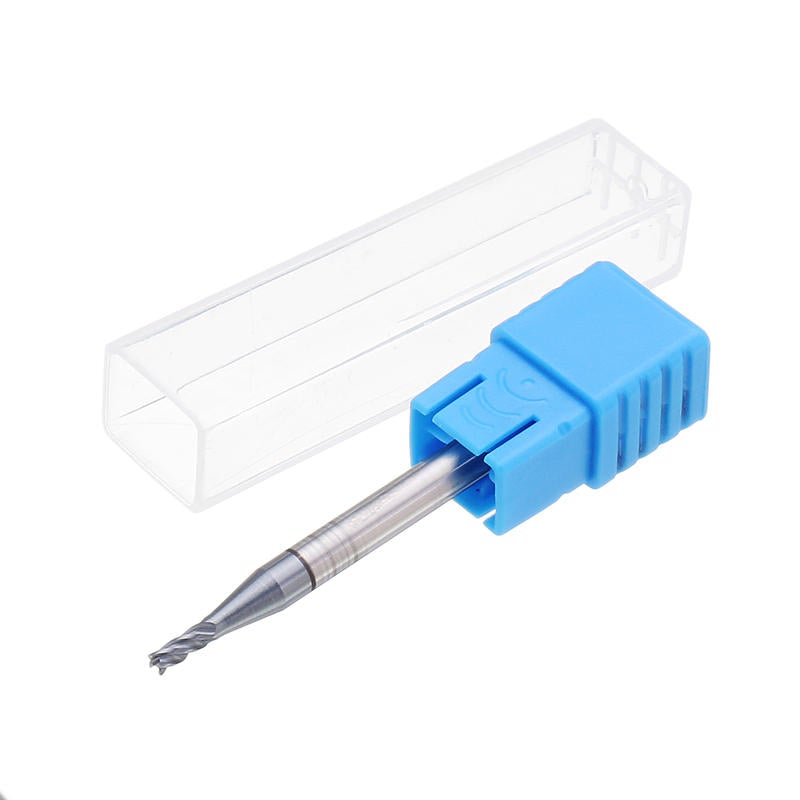 10pcs 2mm HRC55 TiAlN 2 Flutes End Mill Cutter Tungsten Carbide Milling CNC Tool