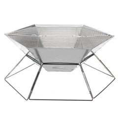 3-5 People BBQ Grill Stove Folding Charcoal Grill Portable Outdoor Camping Picnic