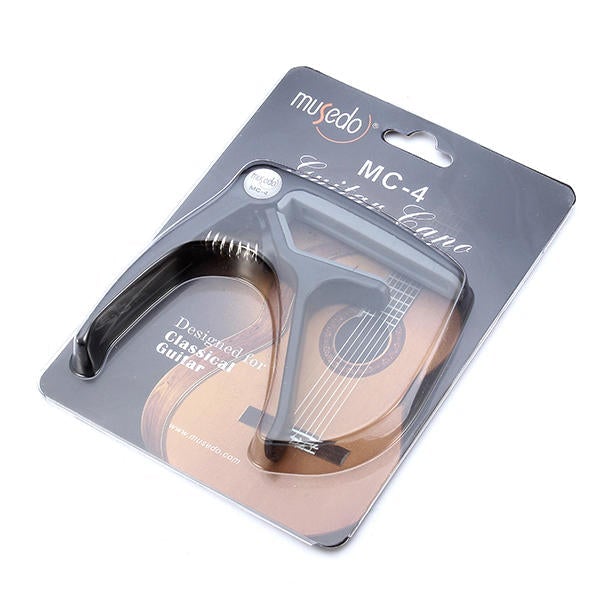 Soft Silica Metal Quick Change Key Capo for Classical Folk Guitar