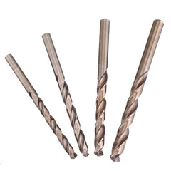 Upgrade 4Pcs 7-10mm Drill Bits HSS-CO Cobalt Twist Drill Bit For Bosch Dremel Rotary Tool