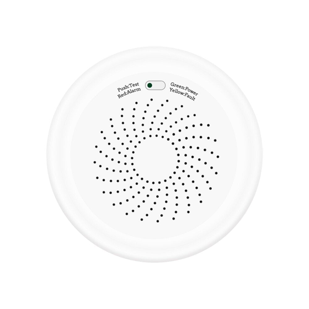 Smart Home Wireless Combustible Gas Sensor App Displays Gas Leakage Detector Audible and Visual Alarm