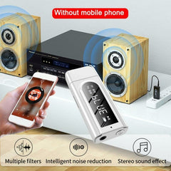 USB Bluetooth 5.0 Adapter Receiver Transmitter for Speakers Cars Desktops Notebooks TV Amplifiers Projectors