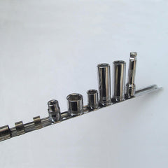 1/2 Inch Mountable Socket Organizer Rail Holder Stainless Steel Clips Tools
