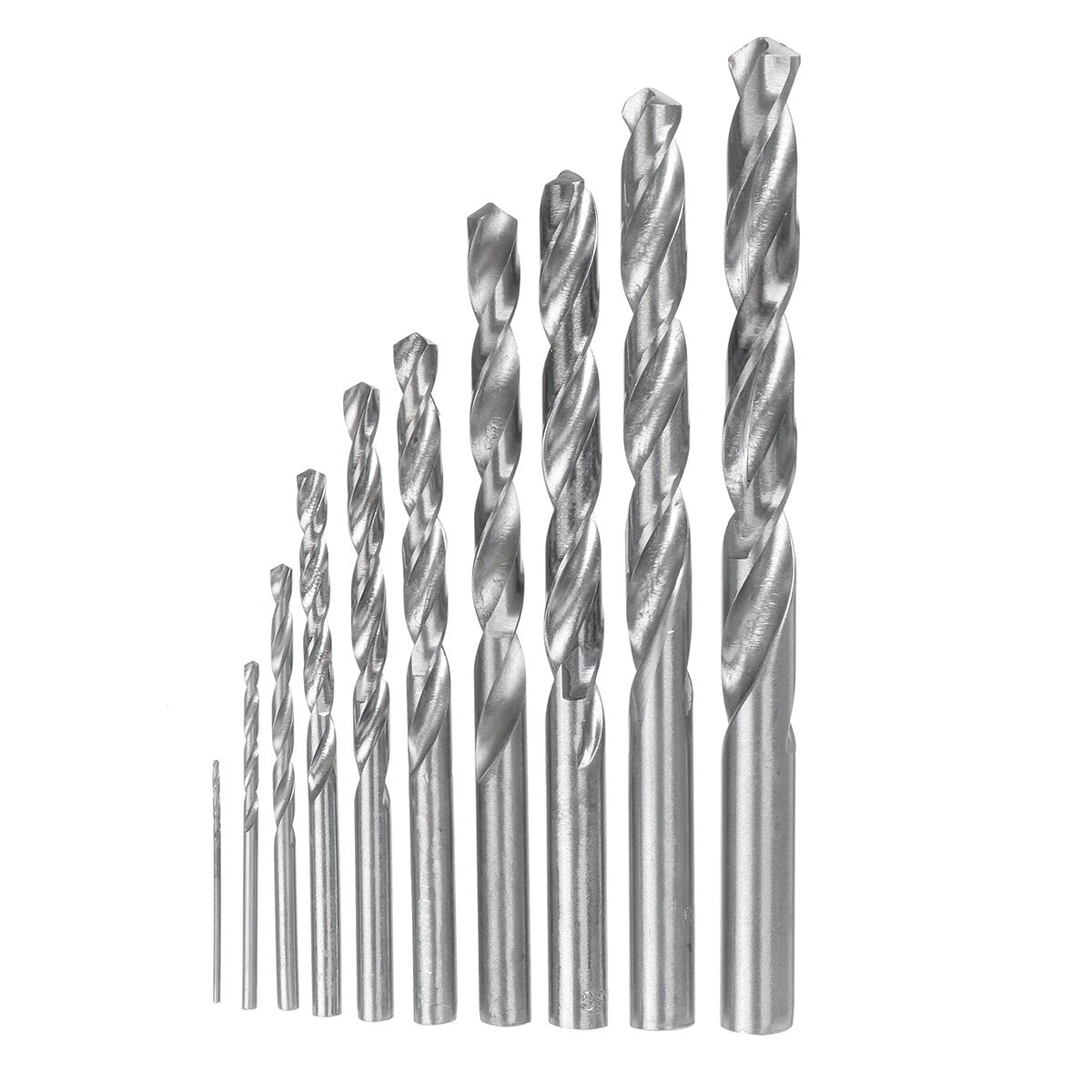 170Pcs Presion HSS Engineering Drill Bit Set 1mm-10mm Assorted Kit Metal Case