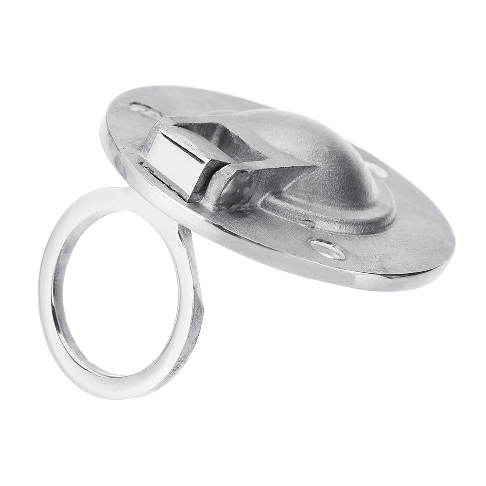 50x41mm Stainless Steel Circle Recessed Flush Ring Pull Handle Hatch Locker Boat Hatch Handle