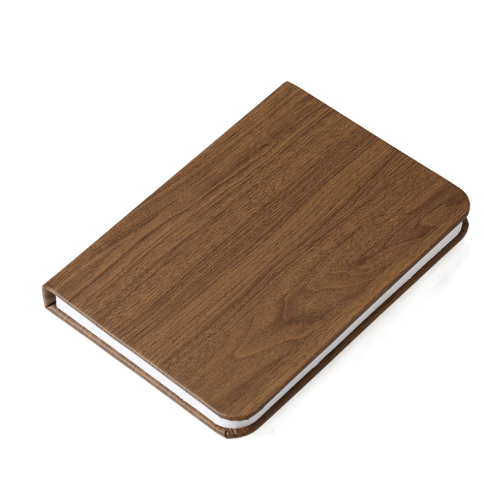 Wooden LED PU Leather USB Rechargeable Magnetic 3 color Foldable Night Booklight