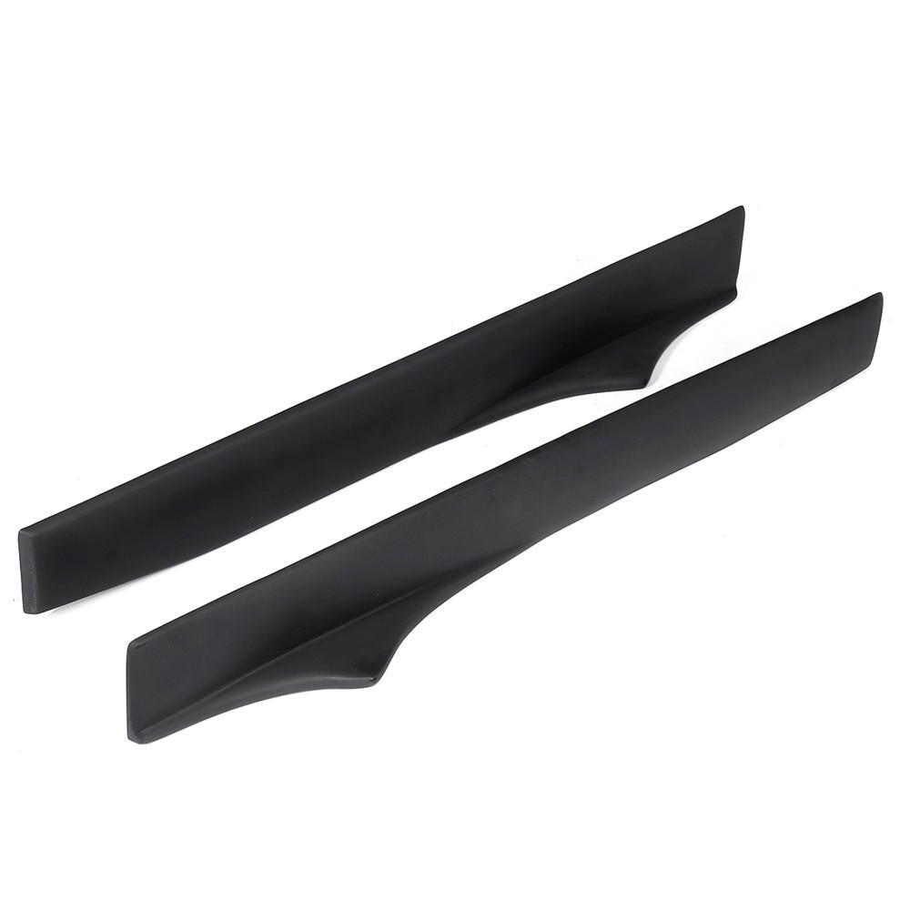 2pcs 88cm Universal Side Skirts Extension Rocker Splitters Winglet Wings Canard Diffuser