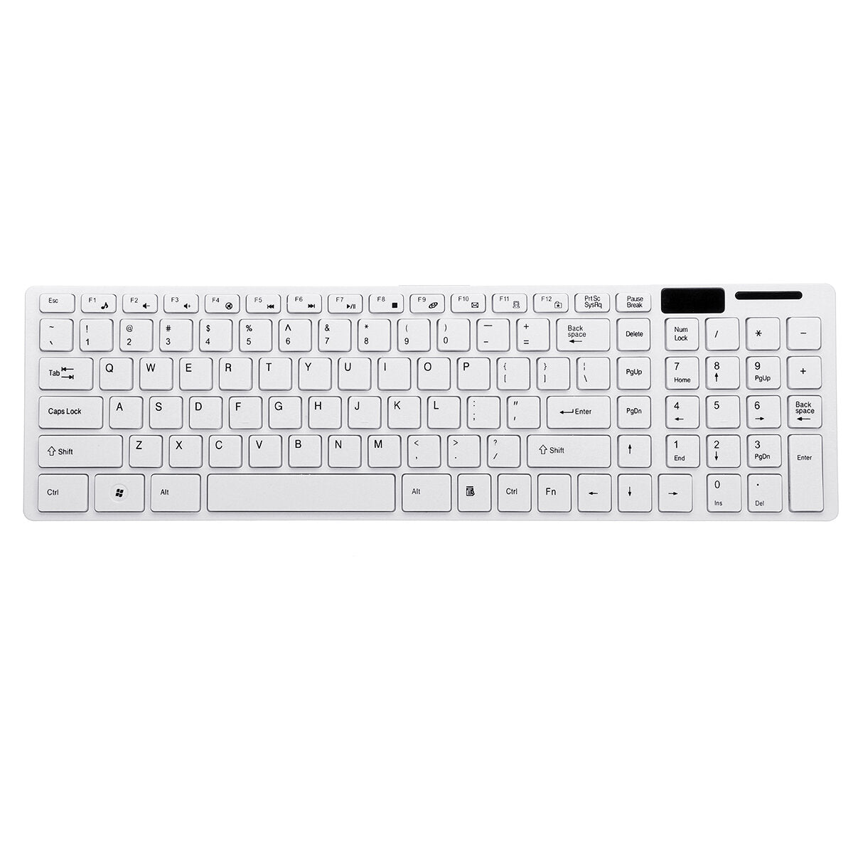 Ultra Thin 2.4GHz Wireless 101 Keys Keyboard and 1000DPI Mouse Combo Set With Keyboard Cover