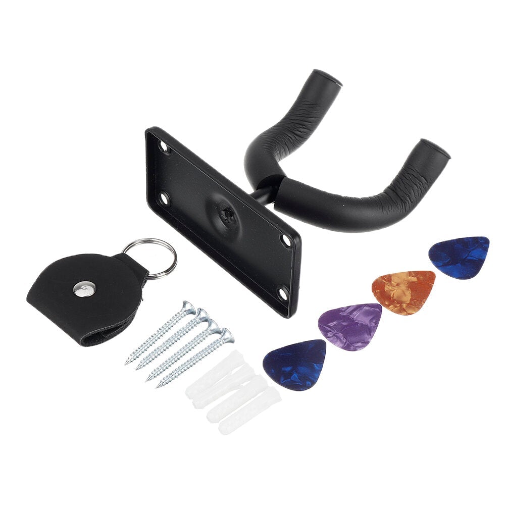 Square Hook Ukulele Electric Guitar Metal Hanger Wall Punch Hook