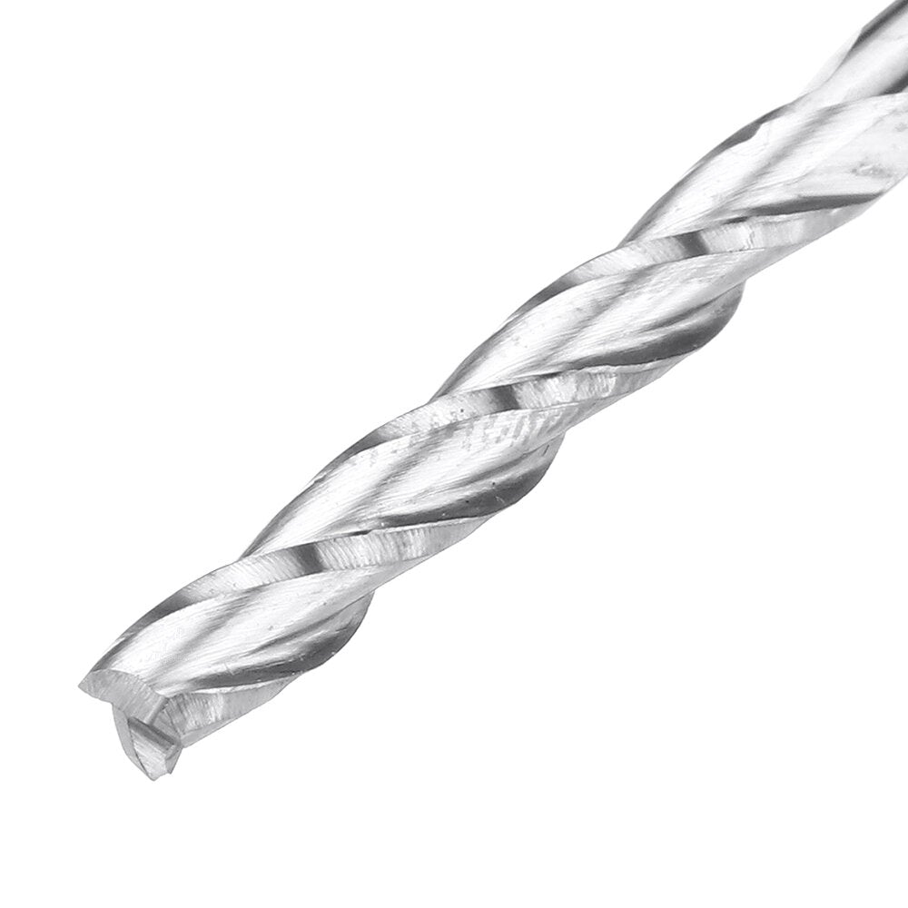 10pcs 3.175*22mm 3 Flutes Milling Cutter Carbide End Mill CNC Cutting Tool