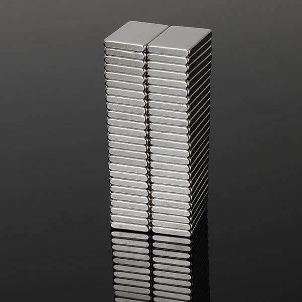 50pcs N48 Super Strong Block Magnets 15x10x2mm Rare Earth Neodymium Magnets