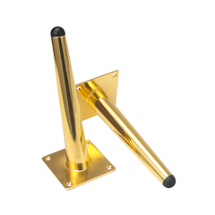 4pcs 10/15/20/25/30cm Golden Cone Furniture Leg for TV Cabinet Coffee Table Sofa Bedside Table Bathroom Cabinet