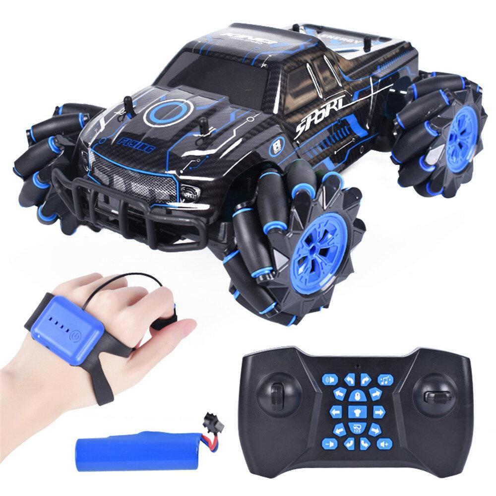 Four-Wheel Drive Gesture Sensing Dual RC Light Music Dancing 360 Rotating Off-Road Climbing RC Car