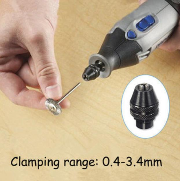 Safety Protective Cover with 0.4-3.4mm Keyless Chuck