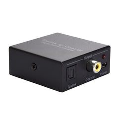 Fiber Coaxial Interchanger Digital 2-Way Audio Converter Small And Convenient