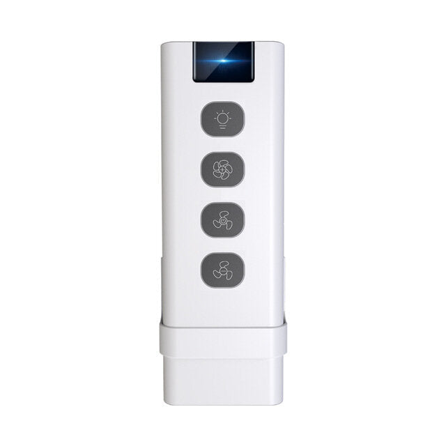 WiFi RF Smart Ceiling Fan Light Switch 2/3 Way Control Smart Life/Tuya APP RF Remote Speed Control Work with Alexa Google Home