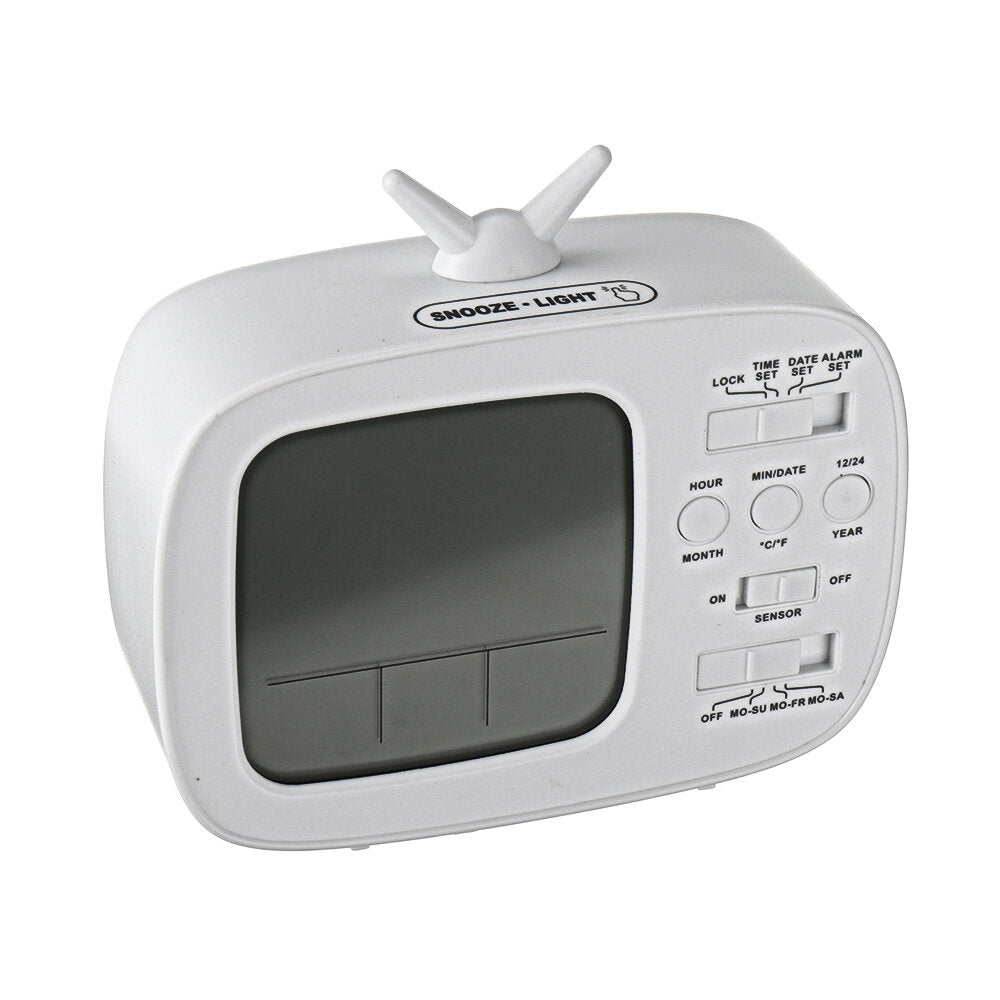 Children Alarm Clock LCD Electronic Clock Student Bedside Alarm Clock Photosensitive Smart Clock