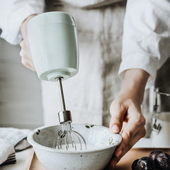Hand Mixer 80W Wireless Rechargeable Mini Egg Beater