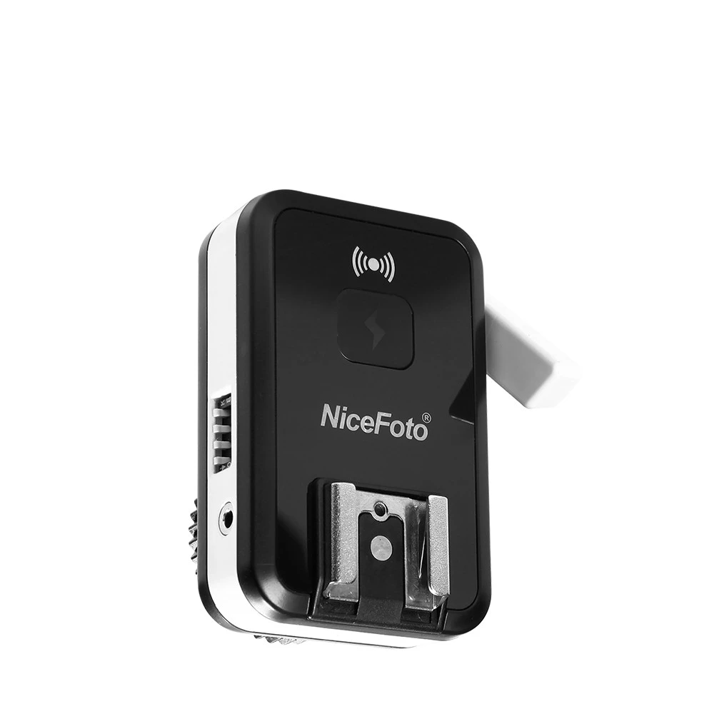 Wireless Transmitter Receiver Flash Trigger with 3.5mm Adapter Compatible Canon Nikon
