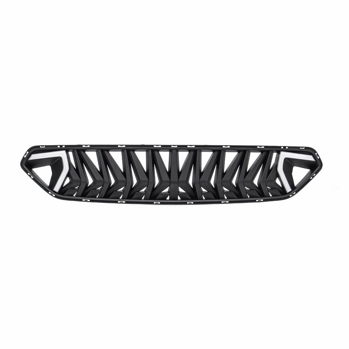 Front Grille With LED Daytime Running Light For Ford Mustang 18-19 Armor