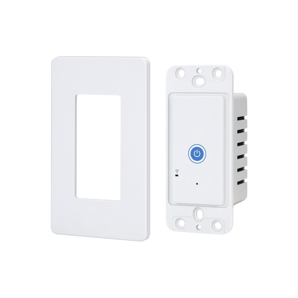 US WiFi Smart Power Monitoring Wall Socket Switch Work with Amazon Alexa and Google Assistant Voice Control LAN Control IW100/IW101