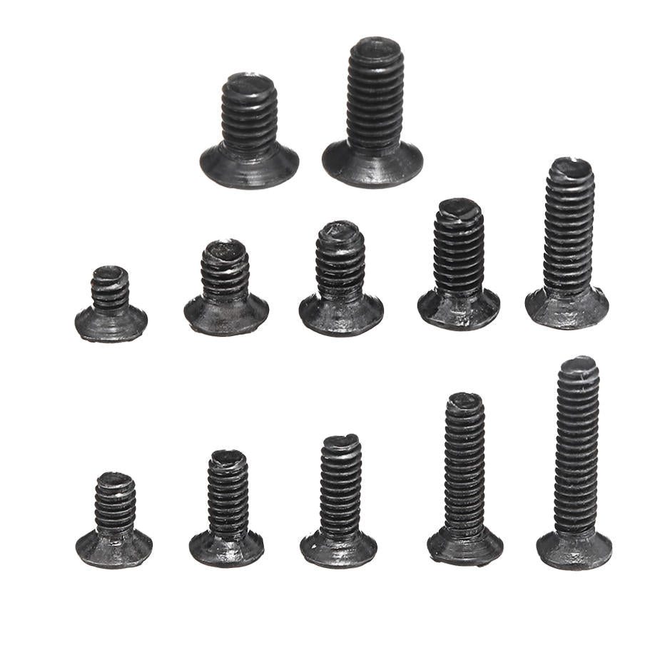 360Pcs M2 M2.5 M3 Mini P hillips Screw Flat Head Zinc-Plated Electronic Notebook Laptop Repair Screws Kit