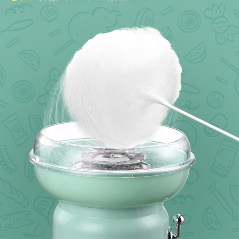 Electric DIY Cotton Candy Maker 500W 300ml Portable Cotton Sugar Floss Machine Household