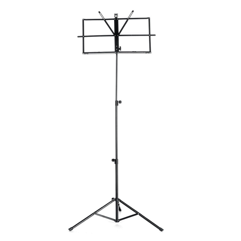 Foldable Music Scrore Sheet Iron Stand Folding Tripod Holder With Storage Bag