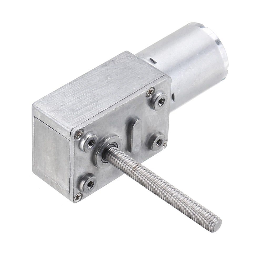 DC 24V 75rpm High Torque Turbo Worm Reducer Gear Motor with Bracket and Shaft Coupler