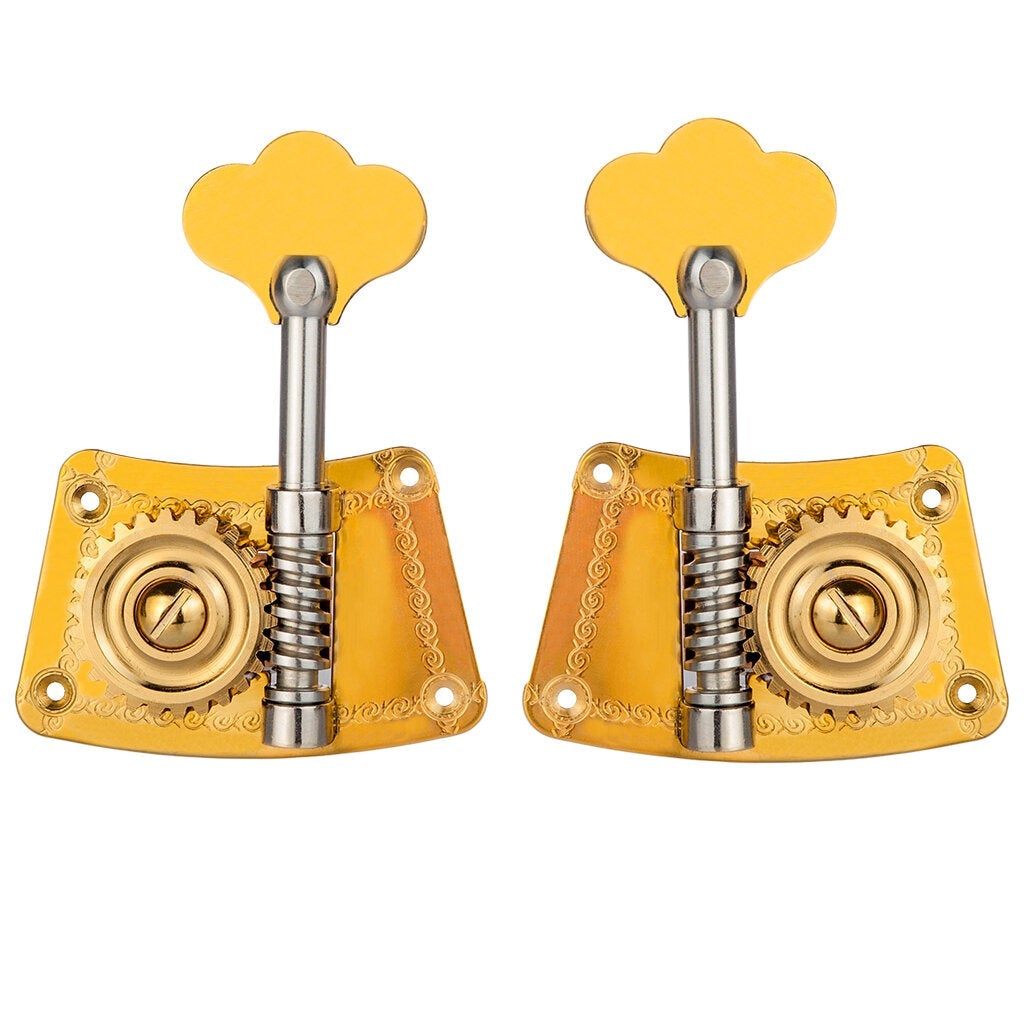 Upright Bass Single Tuner Machine Pegs Brass Material 4/4 3/4 Double Tuning SET