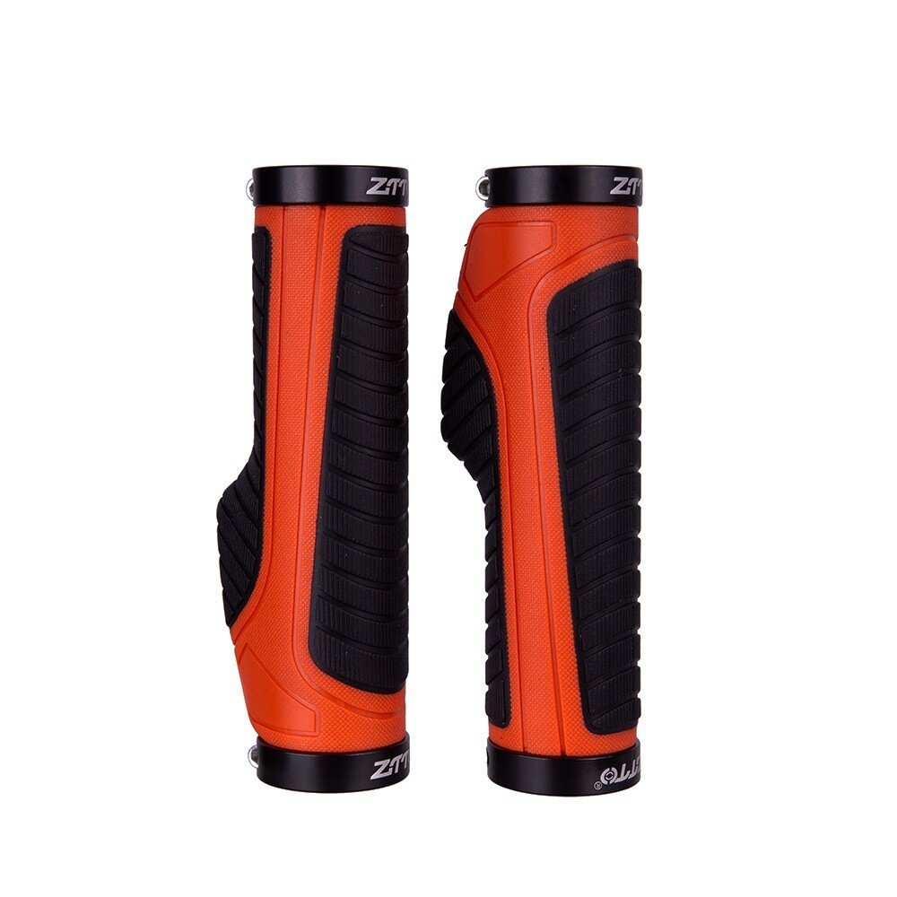 22.2mm Anti-slip City Bike Cycling Ergonomics Grips Lockable Handle Grip Bicycle Accessories 1 Pair x Bicycle Grips Mountain Bike Parts