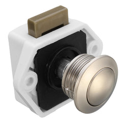 Camper Car Push Lock 20mm RV Caravan Boat Motor Home Cabinet Drawer Latch Button Locks