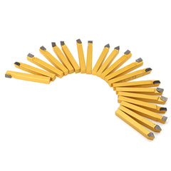 20pcs Metal Lathe Tool Set Carbide Tip Cutting Turning Boring Bit