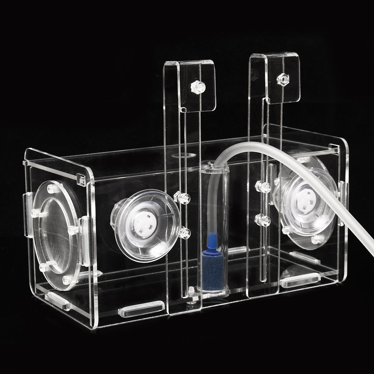 Acrylic Clear Fish Breeding Hatchery Incubator Aquarium Breeder Isolation Box